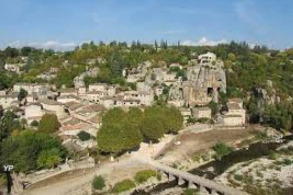 Vila La O'Liso Gorges De L'Ardeche Salavas Exteriér fotografie