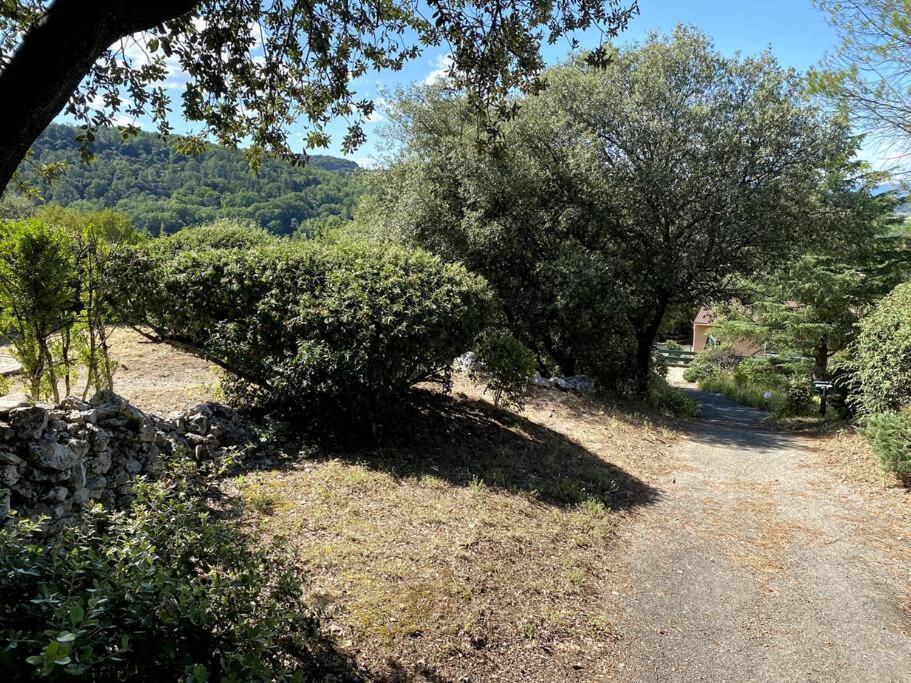 Vila La O'Liso Gorges De L'Ardeche Salavas Exteriér fotografie