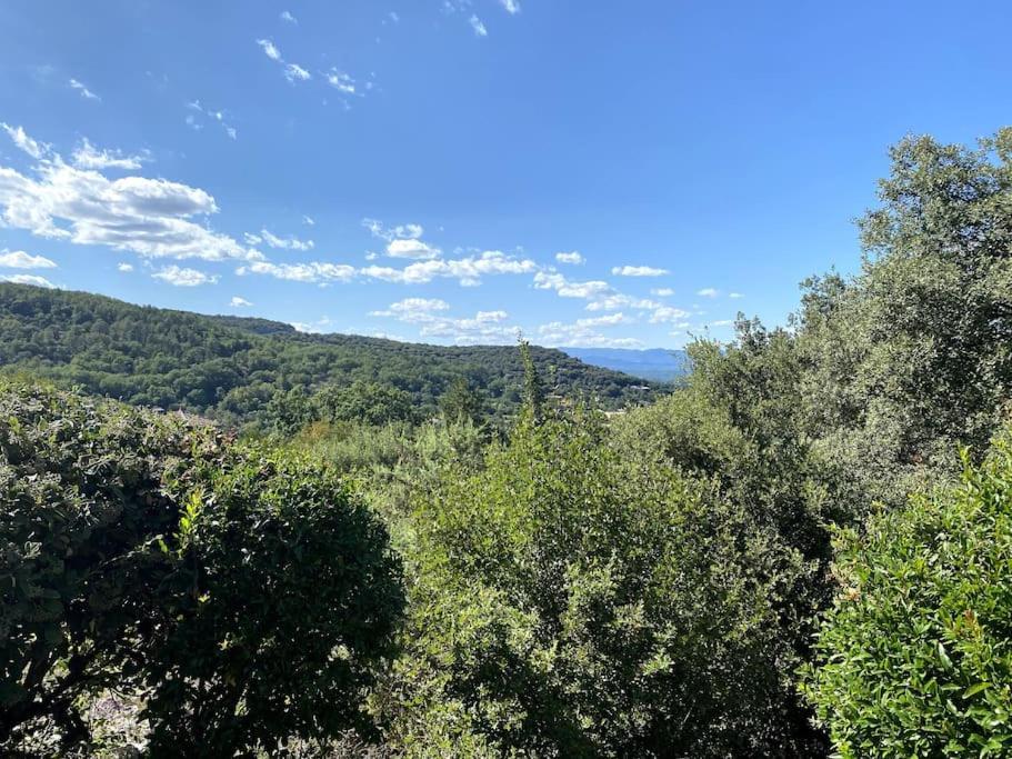 Vila La O'Liso Gorges De L'Ardeche Salavas Exteriér fotografie